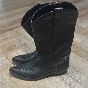 Dan Post Black Western Boots